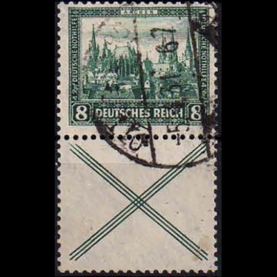 Dt. Reich, S 80, gestempelt, vollständige Zähnung, Mi. 130,- (1077)