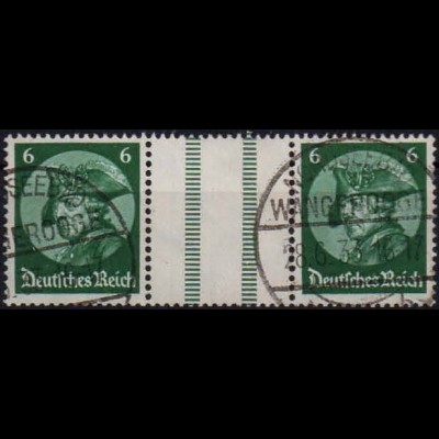 Dt. Reich, WZ 9, gestempelt, ungeknickt, Mi. 50,- (1196)