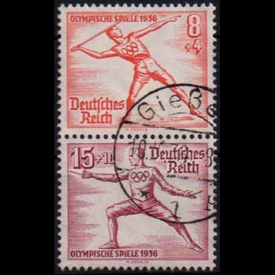 Dt. Reich, Bl S 7, Block-Zd. gestempelt, ungeknickt, Mi.-Handbuch 25,- (1840)