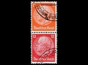 Dt. Reich, S 112, gestempelt, ungeknickt, Mi. 50,- (2785)