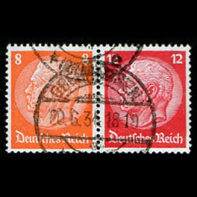 Dt. Reich, W 46, gestempelt, ungeknickt, Mi. 60,- (2788)