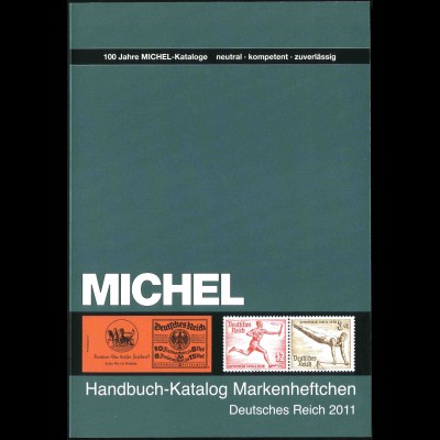 Michel-Handbuch "Markenheftchen Dt. Reich", 400 Seiten, Verlagspreis 98,-(3886)