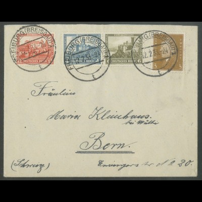 Dt. Reich, W 43, portogerechter Auslands-Brief, Mi. 40,- (12929)