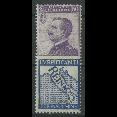 Italien, 92/R4, Reklame-Zusammendruck, ungebraucht, Mi. 125,- (13091)