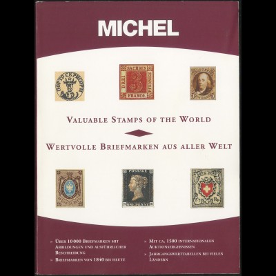 Michel Wertvolle Briefmarken/Valuable Stamps, neuwertig, Neupreis 49,80 (13768)