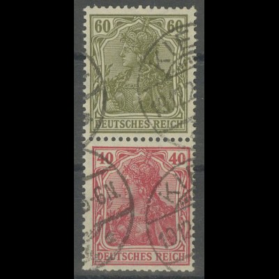 Dt. Reich, S 25, gestempelt, gepr. Infla, Mi. 50,- (13924)