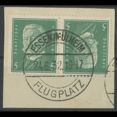 Dt. Reich, K 10, Briefstück, Mi. 40,- (13964)