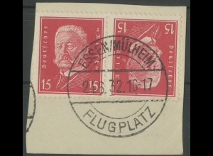 Dt. Reich, K 14, Briefstück, Mi. 40,- (13969)