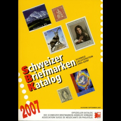 SBK Schweiz/Liechtenstein/UNO 2007, 786 Seiten (14419)