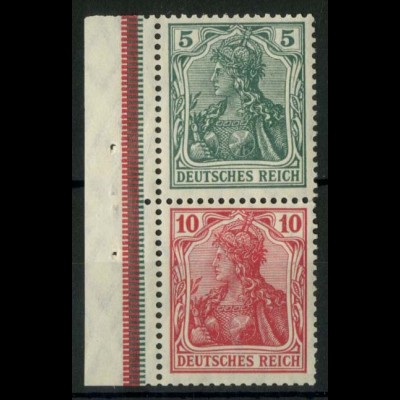 Dt. Reich, S 4 I LR 3, postfr., ndgz Rand, Mi.-Handbuch 150,- (14507)