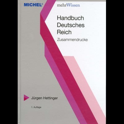 Michel-Handbuch Dt. Reich Zusammendrucke, neu, 750 Seiten, 1,8 kg (15144)