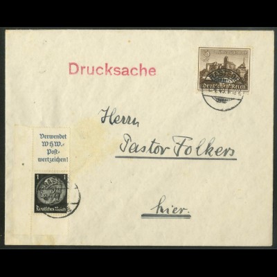 Dt. Reich, S 167 EUL, portoger. Orts-Drucksache, Michel-Handbuch 30,- ++ (17430)