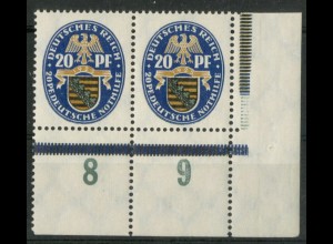 Dt. Reich, 377 EUR 2, postfrisch mit Reihenzähler "9", Mi. -,- (20795)