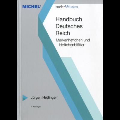 Michel-Handbuch Dt. Reich MH + Heftchenbl., 770 Seiten, portofrei in D (22135)