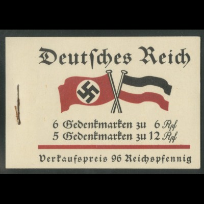 Dt. Reich, MH 32.4.1, postfr., HBl. 74 B0 + 75 A0, Mi.-Handb. 250,- + 30%(22889)