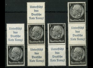 Dt. Reich, S 211 - S 214, postfrisch, Mi. 185,-(23035)