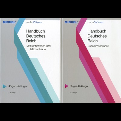 Dt. Reich, Mi.-Handbuch Band 1 und Band 2, Verlagspreis 98,00 + 79,00 (23113)